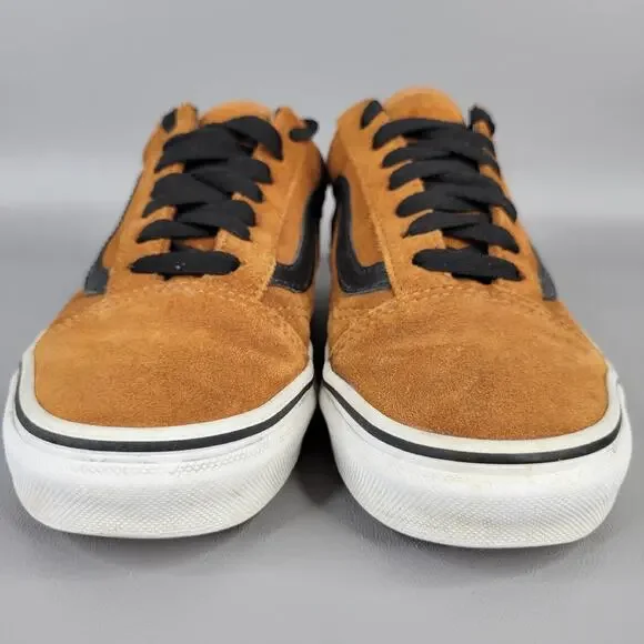 Vans Old Skool Skate Shoe Sneaker Lace Up Low Top Suede 500714 Brown Women's 5.5 - Picture 5 of 9
